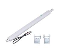 Actuador lineal de 200 mm de carrera, actuador lineal eléctrico de CC, actuador de aleación de aluminio resistente al agua IP65 con interruptor de límite incorporado para mesa (CC 24 V)