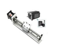 Actuador lineal de 60 mm de ancho, mesa deslizante con husillo de bolas, guía de riel lineal SFU1605, kit de accionamiento de motor paso a paso Nema23 57(1.5Nm All in one kit,100mm Stroke)