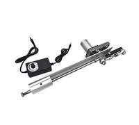Actuador lineal de ciclo alternativo DC 24V engranaje Motor telescópico ajustable DIY con controlador velocidad carrera 3-15CM Para uso doméstico