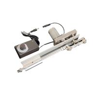 Actuador lineal de ciclo alternativo, Motor telescópico ajustable con engranaje 24V CC, eléctrico diseño artesanal controlador velocidad Para uso doméstico