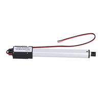 Actuador Lineal Eléctrico 12V DC, 100mm de Carrera, 150N, 4mm/s, con Interruptor de Límite Interno, Mini Actuador para Aplicaciones Automotrices, Industriales, Médicas