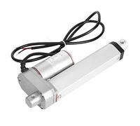 Actuador Lineal Eléctrico 12VDC, 300N, 30mm / s, Cuerpo de Aluminio, Protección IP45 - Movimiento Preciso y Silencioso, Multi Función para Camas o Sofás Eléctricos (Carrera 50mm)