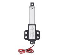 Actuador lineal eléctrico 24V DC 40mm Carrera 20N Empuje 30mm/s Velocidad IPX4 con para sofá Robot Elevación Abridor de ventana Servo lineal Puerta de gabinete