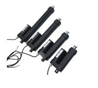 Actuador lineal eléctrico de alto empuje, resistente al agua IP68, 12 V/24 V, varilla de empuje, de 50-800 mm, seguidor solar, motorización de puerta de 40 mm/s(3mm-s 1200N,50mm Stroke,DC12V)