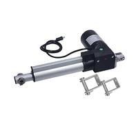 Actuador Lineal Eléctrico Motor 12V 24V DC Linear Actuator Telescopico con Soporte de Montaje, 50mm - 600mm Carrera, Fuerza Máxima 6000N para Equipos Industriales y Médicos ( Color : 5mm/s-6000N(600KG