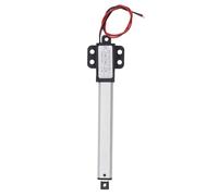 Actuador lineal en miniatura - Carrera de 100 mm - Empuje de 20 N - Actuador de movimiento eléctrico de 24 V CA con velocidad de 30 mm por segundo y resistencia al agua IPX4 -