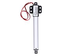 Actuador Lineal Mini, Carrera de 100 mm, 12V de Entrada - Baja Sonoridad, Protección Contra Cortocircuitos, Ideal Para Automatización (Carrera 100 mm-15 mm/s-50 N)