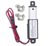 Actuador Lineal Mini Eléctrico 12V con Material Aluminio y ABS, 17.5mm, 0.7in - Motor Vaivén Preciso, Protección de Circuito, Para Máquina Agrícola (17,5mm)