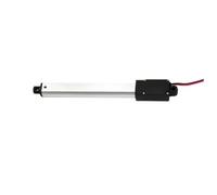 actuador lineal pequeño Actuador lineal de motor 6V 12V 24V carrera lineal de 10/30/50/100mm(6V 50MMS 19.2N,21mm stroke)