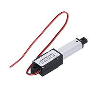 Actuador Lineal, Protección contra Cortocircuitos Actuador Lineal Eléctrico de 30 Mm a Prueba de Polvo Impermeable para Uso Industrial para Uso Médico(Carrera 30 mm-4 mm/s-150N)