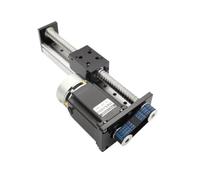 Actuador lineal simple con guía de riel, operación bidireccional reversible, husillo de bolas lineal, mesa deslizante, módulo dividido, tornillo 1605(500mm Stroke)