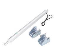 Actuador lineal tipo pluma TA 01 33, mini actuador lineal de carrera de 9,8 pulgadas, varilla de empuje eléctrica IP65 de aleación de aluminio con función de límite de carrera, (CC 24 V)