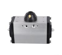 Actuador neumático de aluminio AT40 AT52 GT52 GT63 Diseño de esquina de doble efecto para sistemas de control de procesos industriales (GT52)