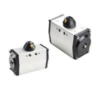 Actuador neumático de doble efecto para válvulas de bola GT-52 / GT-63 / GT-75 / AT-52, ángulo de rotación de 90°, control de procesos industriales, aluminio resistente (AT-52)