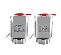 Actuador para calefacción por suelo radiante, 230 V, VA80, motor de ajuste para calefacción por suelo radiante, M30 x 1,5 mm, NC, cerrado sin corriente, para calefacción por suelo radiante y