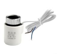 Actuador Térmico 230V para Calefacción por Suelo Radiante M30x1.5 Silencioso Control Válvula Distribuidor para compacto (White)