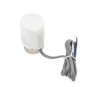 Actuador térmico eléctrico AC230V para válvula de radiador y calefacción por suelo con rosca M30x1 5, adecuado para controladores programables (normalmente abierto)