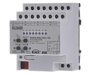 Actuador ventiloconvector KNX 2 posiciones REG carcasa 4TE - Actuador de calefacción KNX FCA 2 REGHE | Jung | FCA 2 REGHE | Actuador de calefacción