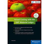 Actual Costing with the Material Ledger in SAP ERP