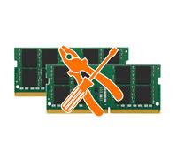 Actualice a 64GB con 2x 32GB DDR4-3200 Kingston SO-DIMM Memoria de trabajo