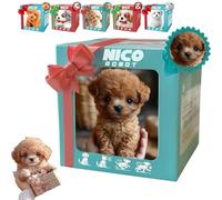 Actualice el Perro robótico AI para Adultos, 2026 Nuevo Cachorro Robot Realista Que actúa como un Cachorro Real: Camina, ladra, Mueve la Cola, se Sienta y Corre, para Todas Las Edades A