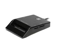 Actualiza el lector de tarjetas USB con funcionalidad Fast Plug & Play, lector de tarjetas USB pequeño, dispositivo de gestión de tarjetas de visita
