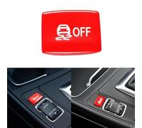 Actualiza tu BMW con un botón rojo para ESP OFF de repuesto para modelos de la serie 1/2/3/4, ajuste perfecto y fácil de usar