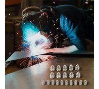 Actualiza tu cortador de plasma P80 con electrodo integrado de hafnio y boquilla resistente al desgaste para un tiempo de funcionamiento más largo (1,7 mm)