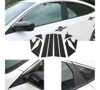 Actualiza tu Honda Civic de 10ª generación 2016 2019 con cubiertas de fibra de carbono 3D, fáciles de quitar si es necesario