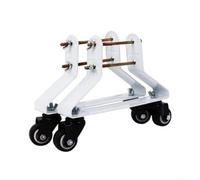 Actualiza tu sistema de calefacción con 2 soportes móviles para radiadores llenos de aceite diseñados para facilitar (A)