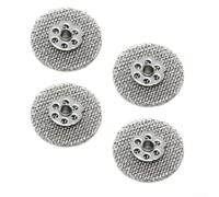 Actualiza tu soldadura con 4 pantallas de protección TIG 53NABSP312, boquillas de acero inoxidable para un mejor control del calor (2.4 mm)