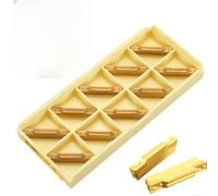 Actualiza tus herramientas de corte con 10 insertos de carburo MGMN300M para herramienta MGEHR MGIVR, excelentes características de control de virutas