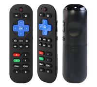 Actualización 2 - in - 1 Mando a Distancia con Control de Volumen para Rok Box/Now TV Box Mando a Distancia, 2 in 1 Reemplazar el Mando a Distancia para TV+Rok/Now Box, con 9 Teclas de Aprendizaje