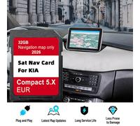 Actualización 2026: Tarjeta SD para KIA Carens, Ceed, Niro, Optima, Picanto, Rio, Soul, Sportage, Stonic, Compact 5.X, Navegación 32GB, Mapas de la UE y Reino Unido, GPS for KIA Compact 5.X
