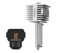Actualización A1/A1 Mini/A2L Quick-Swap Hotend 0.2 mm Acero Inoxidable Boquilla Alta Temperatura Estructura Integrada con Cubierta Silicona Compatible with Bambu Lab A1/A1 Mini/A2L Impresora 3D