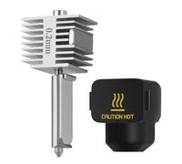 Actualización A1/A1 Mini Quick-Swap Hotend 0.2 mm Acero Endurecido Boquilla Alta Temperatura Estructura Integrada con Cubierta Silicona Compatible with Bambu Lab A1/A1 Mini Impresora 3D