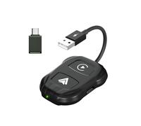ActualizacióN de AutomóVil CarPlay InaláMbrico y Android Auto Adaptador 2 en 1 WiFi Dongle para Convertir Cableado de FáBrica a InaláMbrico