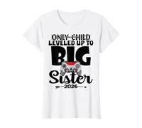Actualización de hijo único nivelado hasta hermana mayor 2026 Hermano Camiseta