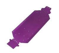 Actualización de la Placa Base de modernización de Metal Compatible con 1/12 124016 127017 124018 124019 Partes de automóvil RC Reemplazo de Accesorio de Accesorio Universal(Purple)