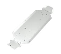 Actualización de la Placa Base de modernización de Metal Compatible con 1/12 124016 127017 124018 124019 Partes de automóvil RC Reemplazo de Accesorio de Accesorio Universal(White)