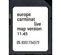 Actualización de mapas Europa 2025 v11.45 - Tarjeta SD de navegación - Compatible con Renault Tomtom Live (lector de tarjetas SD a la derecha de la pantalla)