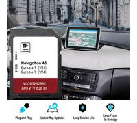 Actualización de mapas Reino Unido Europa V24 para sistema de coche Seat Ateca Alhambra Arona Leon 2026, tarjeta SD de navegación GPS de 32 GB for Seat AS V22