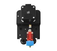 Actualización de Piezas de Impresora 3D compatibles con Ender 3 CR10 Kit de Placa de accionamiento Directo Adaptador de extrusora de Montaje de aleación de Aluminio Placa Posterior con Motor(D)