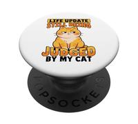 Actualización de Vida Sigue Siendo juzgada por mi Gato PopSockets PopGrip Adhesivo