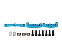 Actualización del Conjunto de la dirección de rodamiento de Bolas de Aluminio para Tamiya TT02 1/10 RC Car Blue