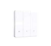 Actualización del Interruptor de Pared Tuya WiFi con Botón Pulsador, Encendido Único, Cierre Magnético, Compatible con Control por Voz Mediante