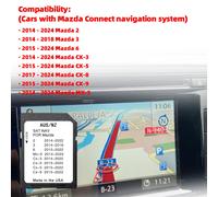 Actualización del sistema Connect1 de navegación 2024 mapas de Australia Nueva Zelanda para Mazda 2 3 6 CX3 CX5 CX8 CX9 MX5 tarjeta SD GPS para vehículo for Mazda Connect
