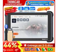 THINKCAR THINKSCAN 689BT PRO AI Escáner OBD2 con Mapa de Topología, Diagnóstico de Todos los Sistemas, 35 Funciones de Reinicio, J2534/CAN FD/DoIP, Actualizaciones Gratuitas de por Vida with Protector