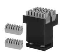 Actualización P1/X1 Series Dual Brush Heads Nozzle Wiper+2PCS Extra Silicone Brush Kit Compatible with Bambu Lab P1S/P1P/X1C/X1E Impresoras 3D,Fácil Instalación Filament Wiper Cleaning Silicone Brush