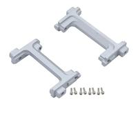 Actualización RC Compatible con TRX4-M 1/18 Coche Trepador De Control Remoto Piezas De Mejora De Metal Parachoques Trasero Delantero Servo Soportes Soporte Protector De Parachoques